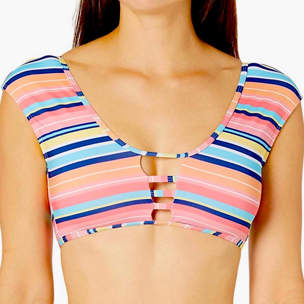 Splendid Juicy Fruit Bralette Swimsuit Bikini Top